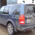 Land Rover Discovery 3 4.4 V8 L319 getting fille with lpg at autogas station in Aughnacloy