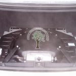 Mercedes S500 W220 securely mountes autogas tank donut toroidial