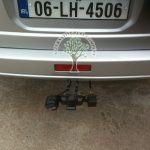 Nissan X trail 2.5 Autogas filler location on tow bar